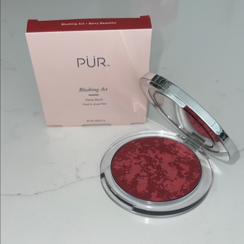 Pur Blushing Act Matte Blush - Rich Berry. NEW